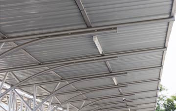 installing Troopers Inn metal roofing